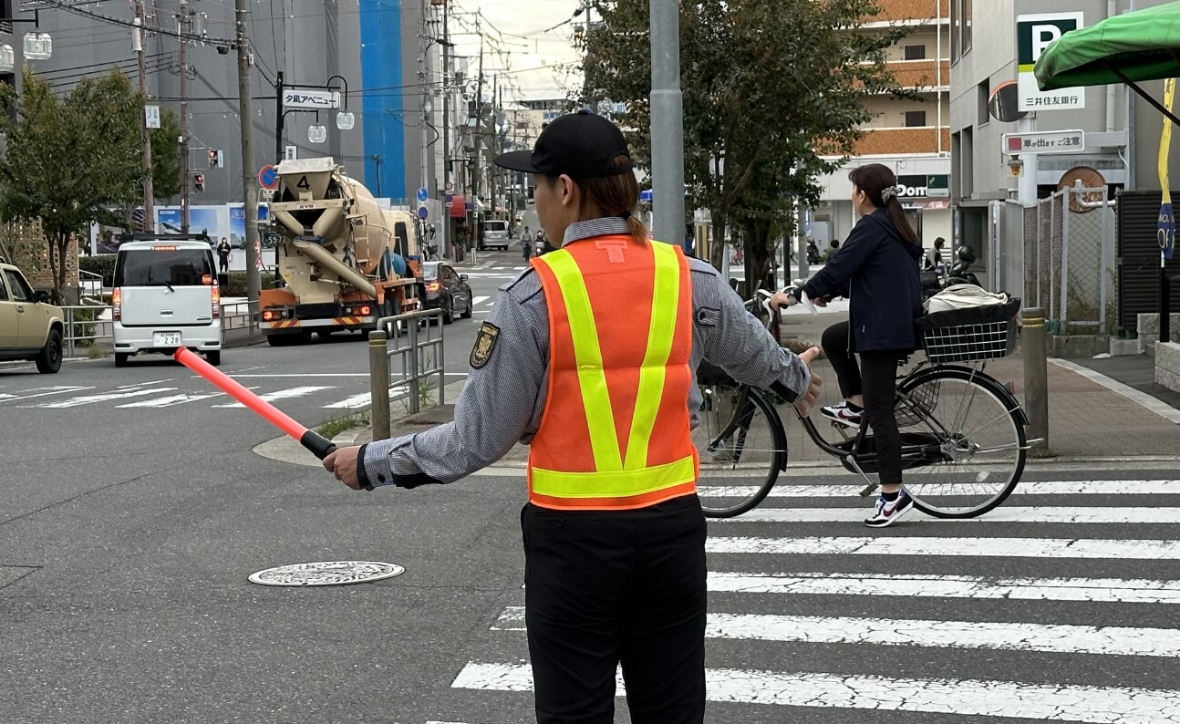 交通誘導の仕事