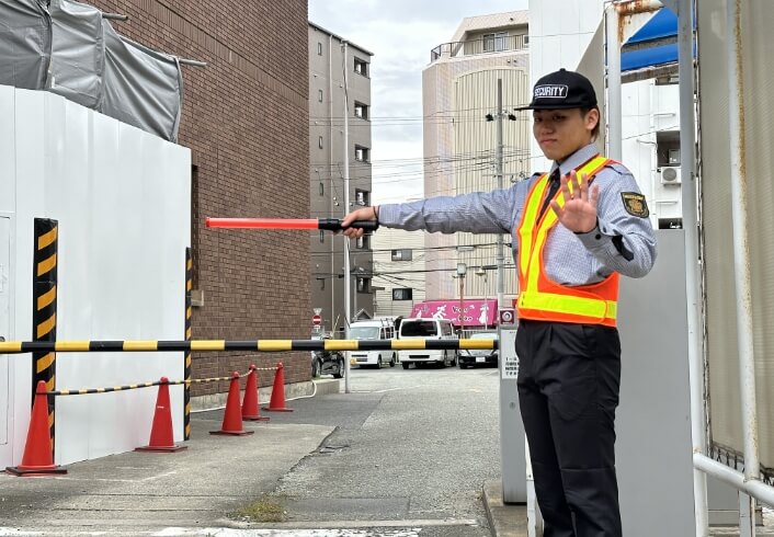 駐車場の安全な誘導